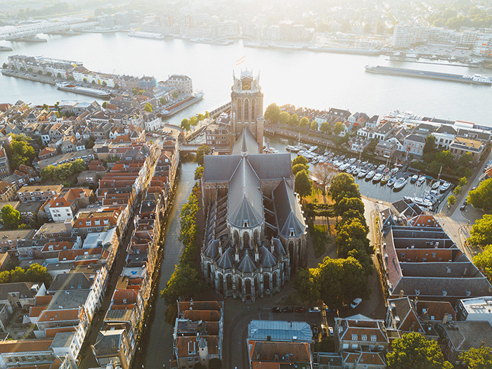 foto van grote kerk