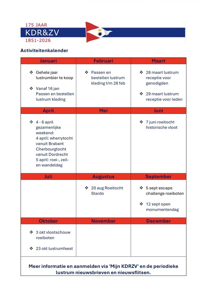 lustrumkalender lustrumkalender